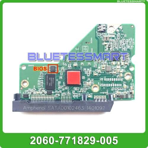 HDD PCB circuit board logic board printed circuit board 2060-771829-005 for WD 3.5 SATA hard drive repair data recovery
