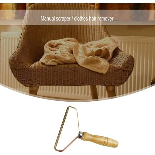 Portable Lint Remover Clothes Fuzz Fabric Shaver Brush Tool Power-Free Fluff Removing Roller for Sweater Woven Coat