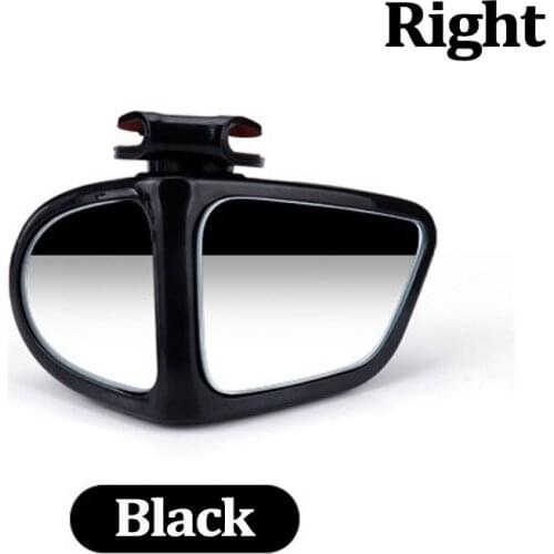 Right Side Car 360 Rotation Adjustable Rear View Wide Angle Blind Spot Mirror