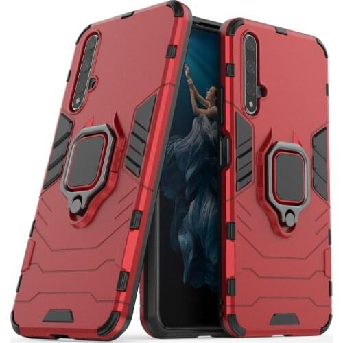 Shockproof Sturdy Armor Phone Case For Huawei P Smart 2018 2019 2020 2021 Z P20 P30 P40 Pro Lite Mate 40 Ring Stand Holder Cover