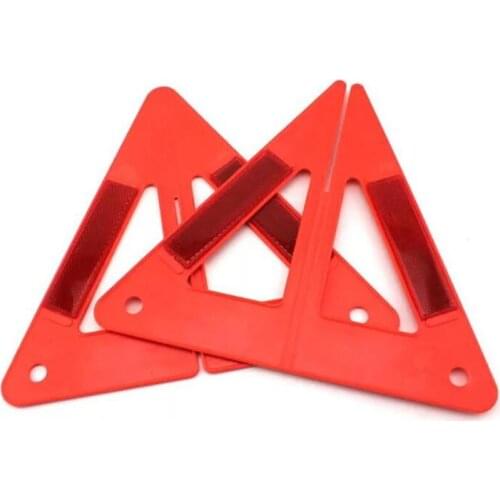 Folding Warning Holder Car Traffic Signal Parking Sign Frame Portable Safety Reflective Emergency Warning Shelf For Vehicle