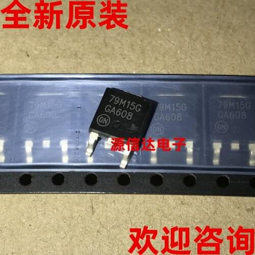 5PCS Real picture shooting of new imported MC79M15CDTRKG 79M15G 15V/1.5A three-terminal voltage stabilizer