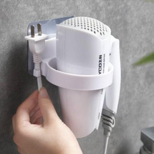 Suef No perforating hair dryer rack, wall hanging storage rack, hair dryer rack, air duct rack, bathroom accessories@2