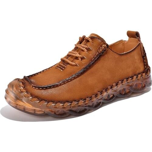 Plus size 46 mens shoes original 2021 new mens handmade leather shoes Wedding Lace Black woven dress shoes luxury casual shoes