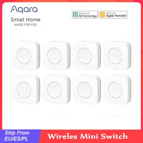 Aqara Smart Wifi Wireless Light Switch Intelligent Application Remote Control ZigBee Wireless Switch Lamp for mijia App