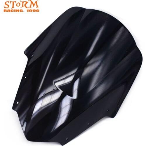 Motorcycle Windscreen Windshield Wind Deflectors For YAMAHA FZ1S 2006 2007 2008 2009 2010 2011 06 07 08 09 10 11 street bike