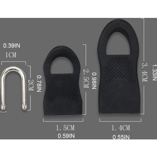 Zipper Pull Replacement Zipper Tags Zip Fixer for Clothes or Bags F3MD