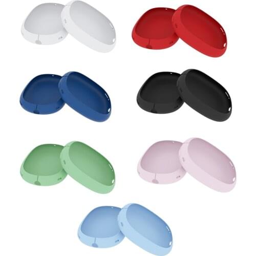 1 Pair Headphone Earpads Easily Carrying Lightweight Silicone Earphone Part for AirPods Max Protective Ear Covers Shell