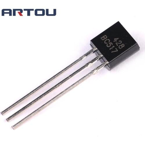 10PCS BC517 NPN Transistor TO-92