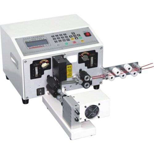 2 tube Computer automatic cable wire cutter peeler twister from awg14 16 AWG to awg 32 with twisting function with cheap price