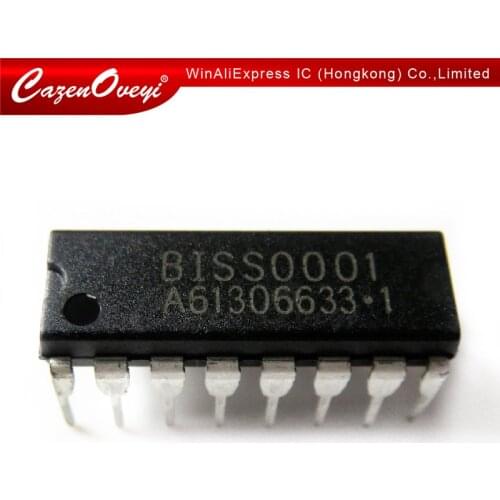 5pcs/lot BISS0001 LP0001 DIP-16 human body infrared sensor chip In Stock