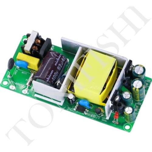 60W dual power supply 12V3A/5V3A isolated step-down switching power supply module, AC220V to DC5V24V stabilized voltage