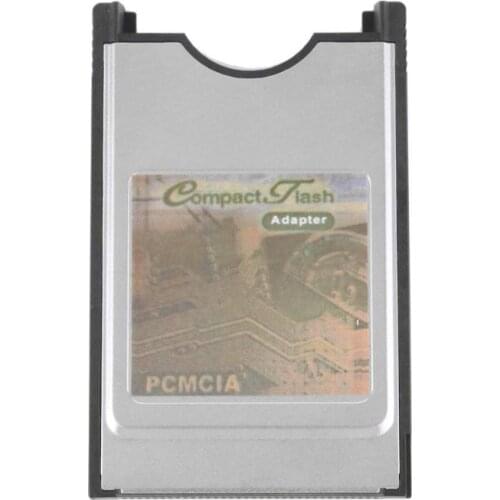 ALLOYSEED Compact Flash CF to PC Card 68-pin PCMCIA Adapter Memory Card Reader for Laptop Notebook