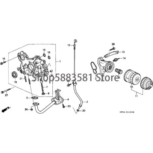Car oil seal gearbox front oil seal Hon daa cco rd crankshaft front oil seal front half shaft oil seal shaft seal ring