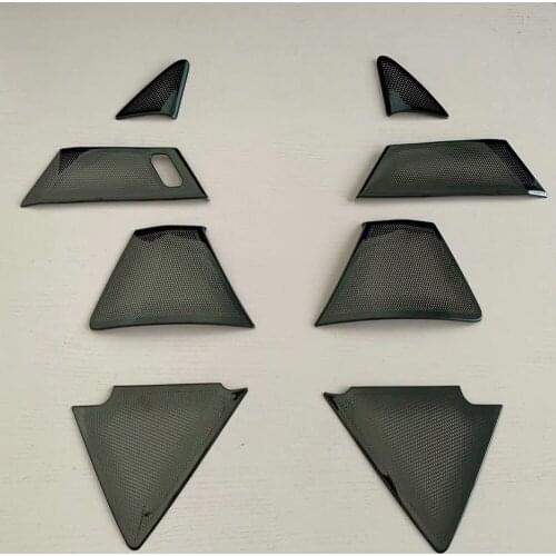 For Mazda Cx-30 Cx30 2020 2021 Stainless Steel Car Audio Speaker Cover Trim Door Loudspeaker Cover Trim Car Interior Accessories