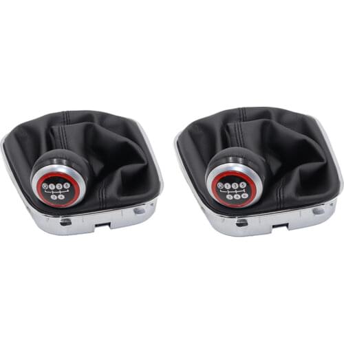 For VW POLO 6C 2011 2012 2013 2014 2015 2016 2017 2018 2019 5/6 Speed Car Shift Gear Knob Lever Gaitor Boot Cover