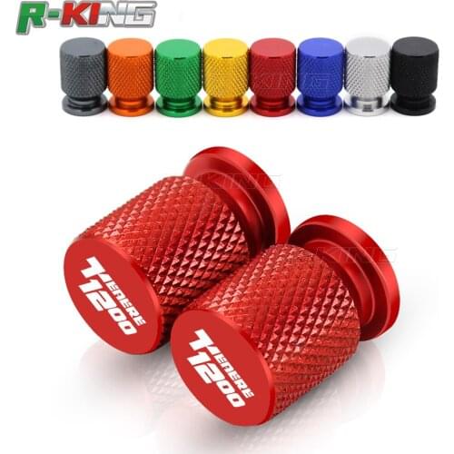 For yamaha Super Tenere tenere1200 Tenere 1200 XT1200Z Motorcycle Accessories Wheel Tire Valve caps CNC Aluminum Airtight Covers