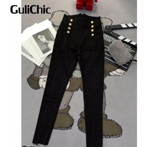 Женские зауженные джинсы GuliChic China At AliExpress