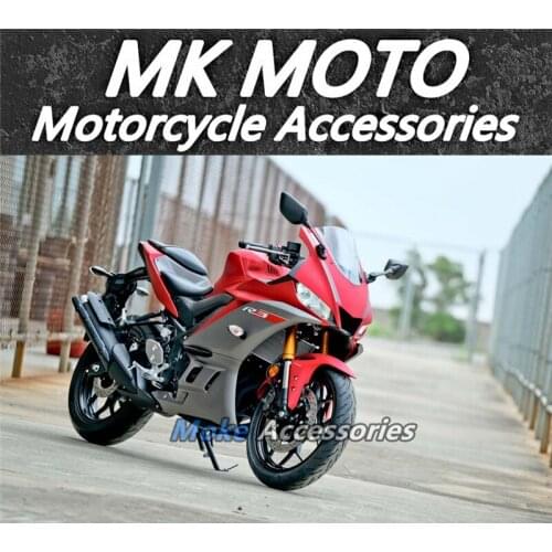 Motorcycle Fairings Kit Fit For YZF R3 2019-2020 Bodywork set High quality ABS injection Red Gray