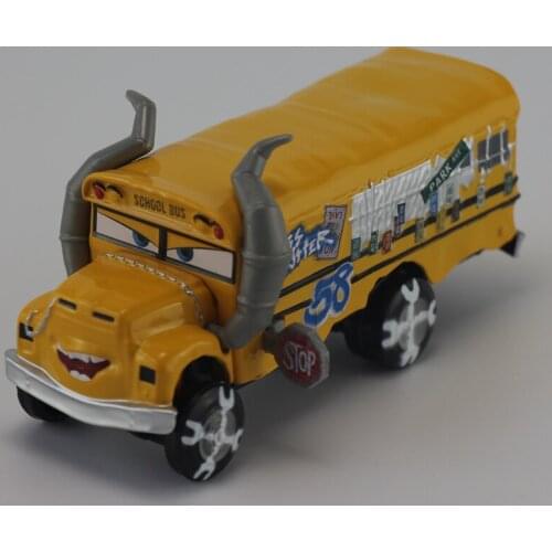 Disney Pixar Cars 3 Miss Fritter 1:55 Scale Diecast Metal Alloy Modle Car Cute Toys For Children Gifts