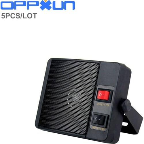 OPPXUN 3.5mm jack Heavy duty TS-750 External Speaker For Yaesu Kenwood Icom CB Radio Car speaker