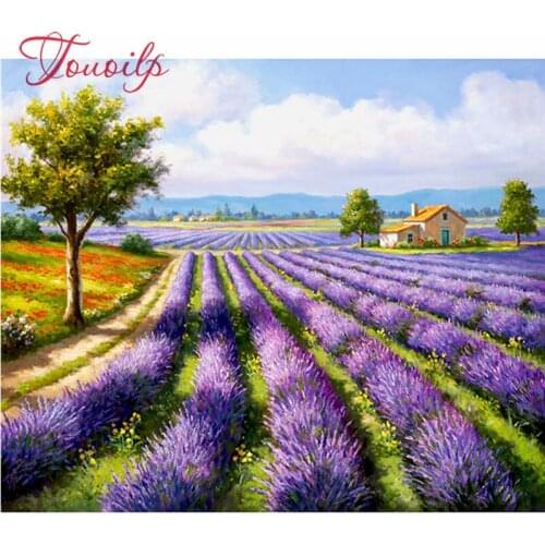 Full DIY Diamond Painting kit Lavender Cross Stitch Diamond Embroidery Patterns rhinestones Mosaic home decor