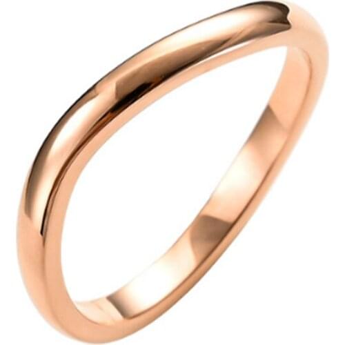 Titanium Steel Irregular Ring Female Cold Wind Japanese And Korean Trendy Ring Student Simple Index Finger Ring Not Fade