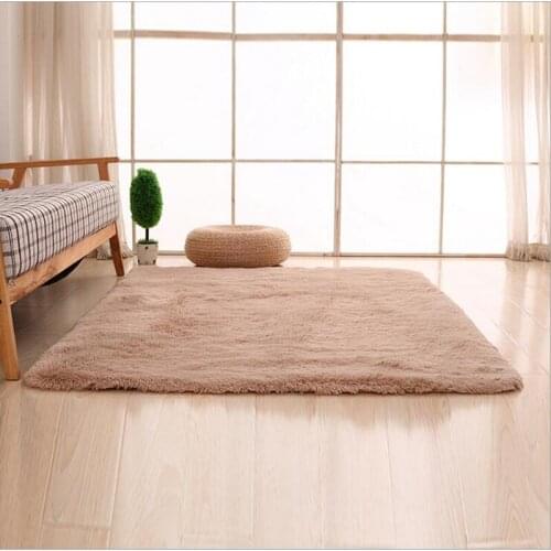 Thick carpet size is 80 cm * 160 cm 4.5 cm long Bedroom a sitting room tea table mat 15 kinds of color choice
