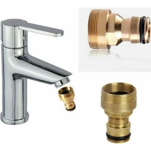 Universal Threaded Tap Connector Adaptor for Tap Kitchen Faucet Tap Connector Mixer Hose Adaptor Pipe Fitting Faucet Adapter
