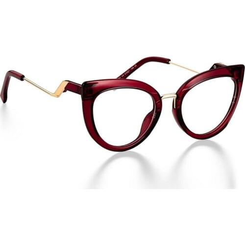 Veshion Cat Eye Plastic Titanium Glasses Frames Retro Ultralight Men Women Optical Fashion Computer Glasses