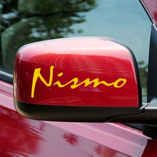 1 Pair Customization NISMO Car Rearview Mirror Car-Styling For NISSAN QASHQAI JUKE X-TRAIL TIIDA ALMERA NOTE PRIMERA MARCH TEANA