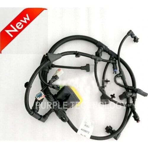 Diesel fuel engine drive harness line 4938672 for cummins ISBE