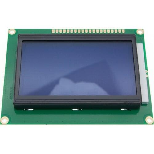 LCD Board 12864 128X64 5V blue screen display ST7920 LCD module for 100% new original