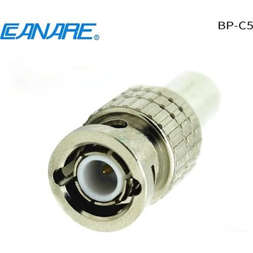 1Pcs CANARE BP-C5 50 ohm coaxial cable high frequency feeder Q9 plug crimping BNC can be equipped with L-5D2V