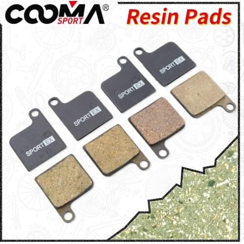 Bicycle Disc brake pads for Giant MPH 2001-2005 Hydraulic Disc Brake, 4 Pairs, Black RESIN