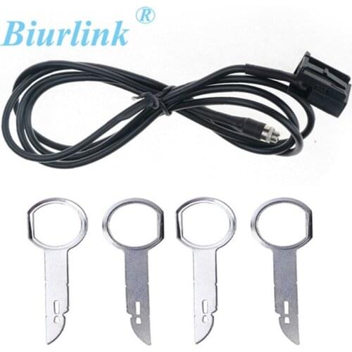 Car Stereo 6000 CD Audio Parts Aux-in Audio Cable Adapter for Ford Mondeo MK3 Focus 2 MK2 6000CD