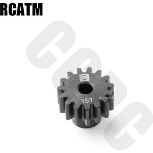 RC Car Motor Gear 45#steel 13T 15T 17T M0.8 32p For 1/10 RC Crawler Car TRX4 RC4WD D90 D110 Axial Scx10 90046