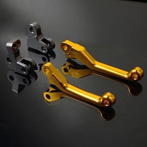 CNC For suzuki RM250 2004 2005 2006 2007 2008 Brake Clutch Levers Dirt bike Pivot Lever