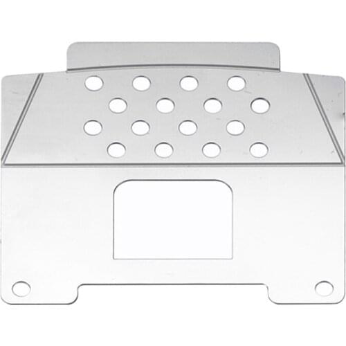 FBIL-for WPL D12 1/10 RC Truck Car Upgrades Parts Metal Chassis Armor Axle Protector Plate Decoration Accessories