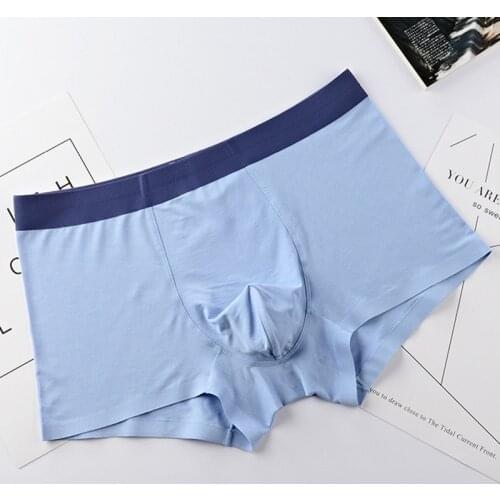 Men Sexy Underwear Bikini Boxers Shorts Breathable Feeling Soft Underpants Boxershorts Cueca Panties Lingeries