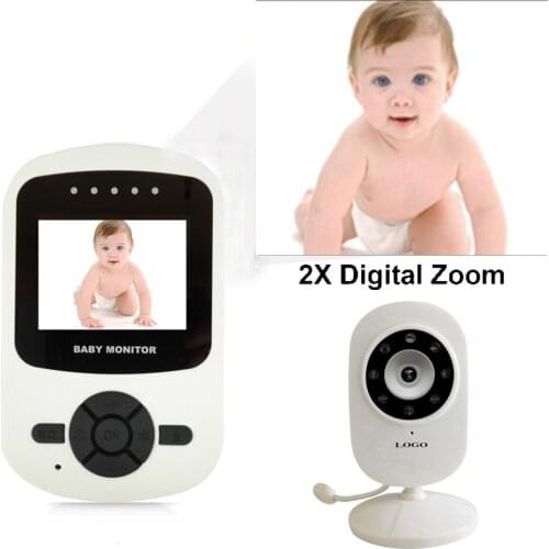 New Arrival Wireless 2.4GHz Baby Monitor kits,2.4"Screen HD Camera Night Vision