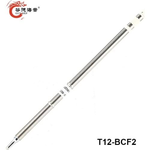 Gudhep T12 Series Soldering Iron Tips T12-BCF2 High-Grade Welding Tools T12 Soldering Tip for Soldering Station Rapid Heating