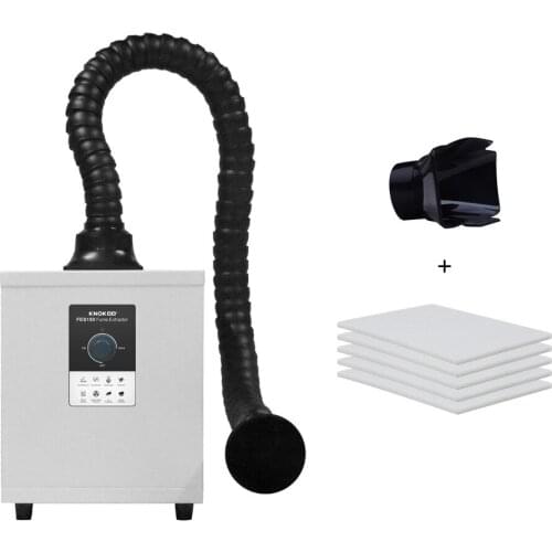 150W Smoking Apparatus Solder Fume Purifier Smoke Dust Filter Dust Collector