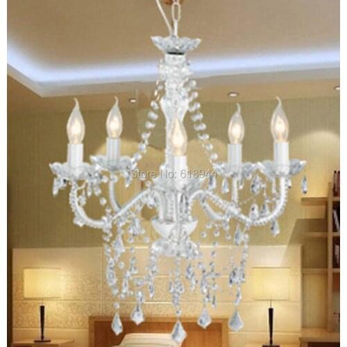 Modern Fashion Transparent White Kids Lighting for Bedroom Children Pendant Lamp Kids Room Lights Decorative Modern Chandelier