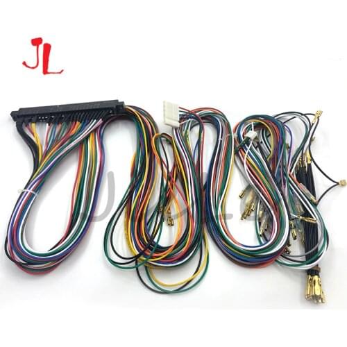 Jamma 28 pin with 5,6 buttons wires for arcade game machine/Pando box