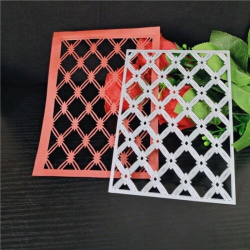 Box Grid Metal Cutting Dies for Scrapbooking Handmade Tools Mold Cut Stencil New 2021 DIY Card Make Mould Model Craft Decoration