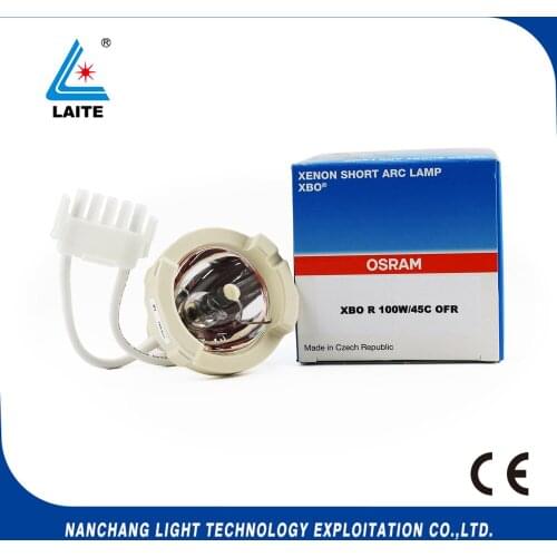 Original XBO R 100W/45C DC 100W xenon short arc lamp Flexible endoscope microscope light equal EPK-1000 OLX-20 OLX-22 100W bulb