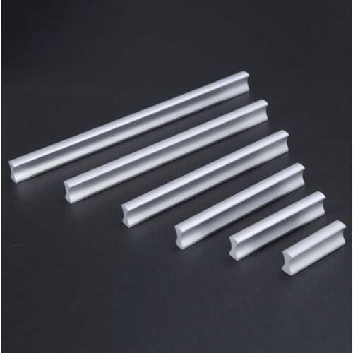 LCH Black Gold Silver Aluminium Alloy Drawer Handle Cabinet Pull Door Knobs Hole Pitch 32 64 96 128 256mm