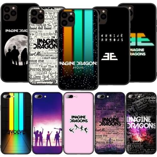 Lavaza K64 Imagine Dragons Silicone Soft Case for iPhone 12 Mini 11 Pro XS Max XR X 8 7 6 6S Plus 5 5S SE 2020