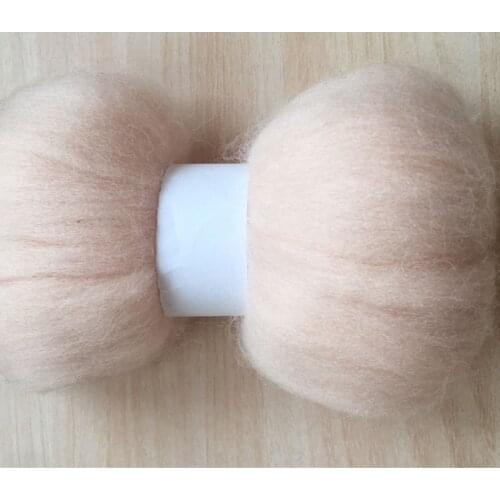 WFPFBEC Z19 DIY fun doll needlework 100% merino Wool Fibre Wool Roving For Needle Felting 50G 100G